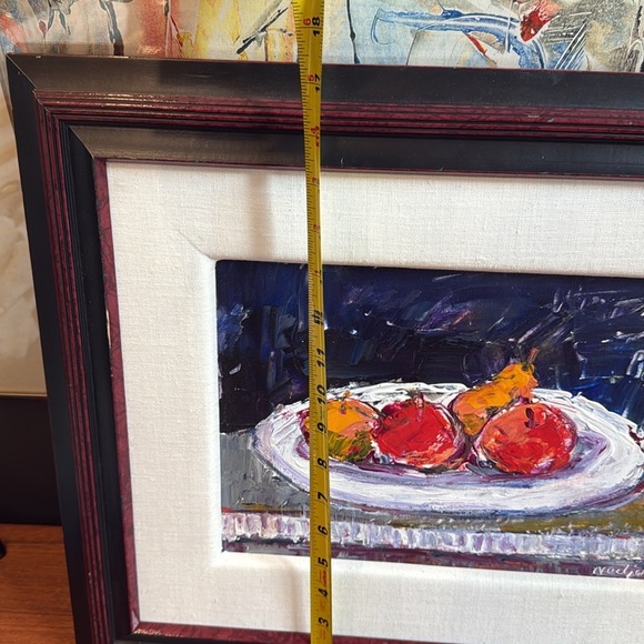 Still life oil painting original signed Nodjo - Picture 11 of 14